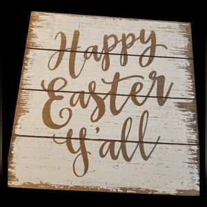 Farmhouse Pallet Table Top Sign 🐇🐰